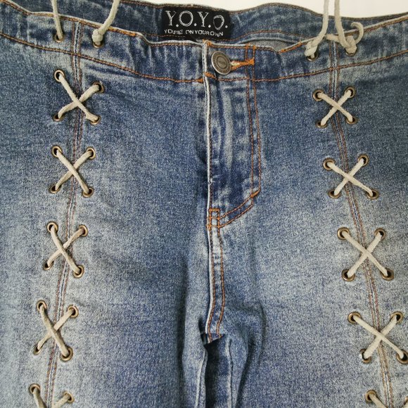 Your.On.Your.Own vintage  Boot-cut denim jeans - Picture 1 of 5